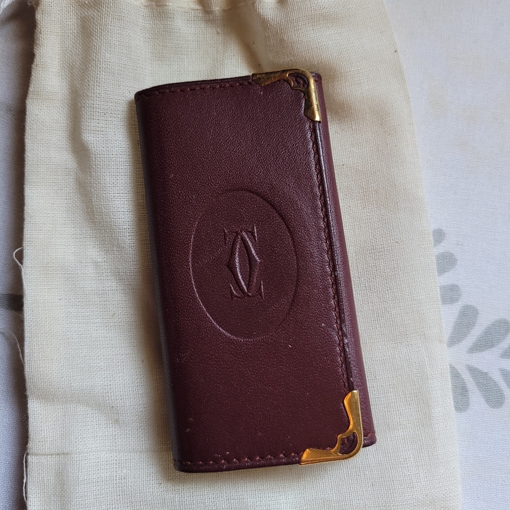 Cartier 4 hook key case